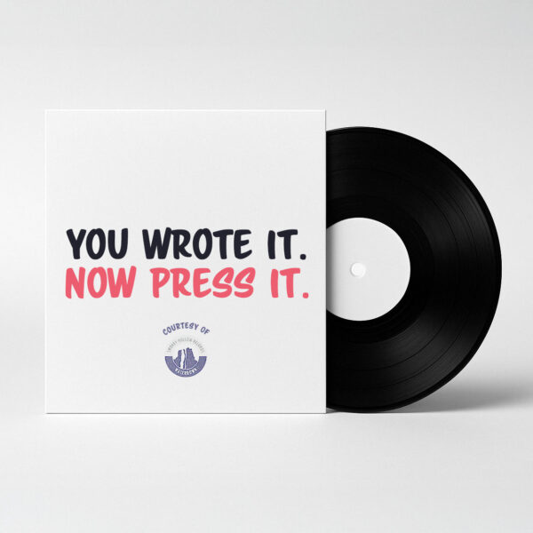 10" Custom Vinyl Record