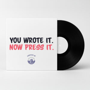 12" Custom Vinyl Record