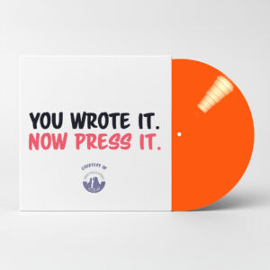 12" Colour Custom Vinyl Record
