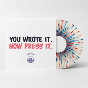 12" Splatter Disc Vinyl Record
