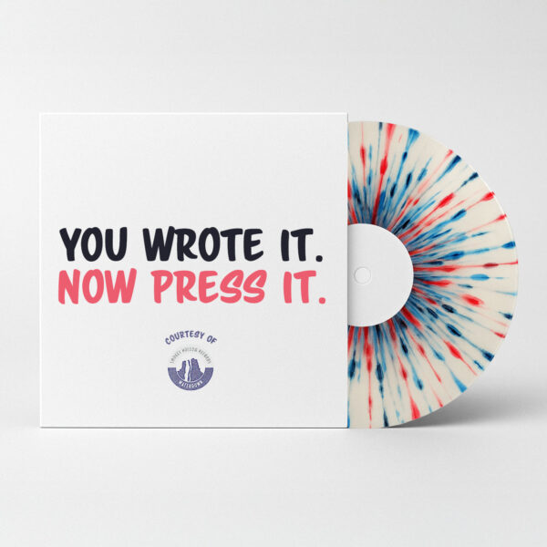 12" Splatter Disc Vinyl Record