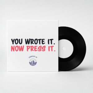 7" Custom Vinyl Record